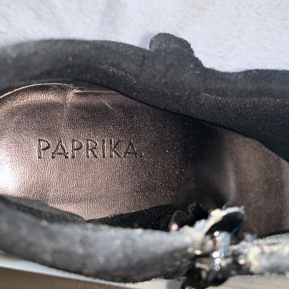 Paprika Incredibly stylish Ankle heels -- dazzling - Picture 5 of 7